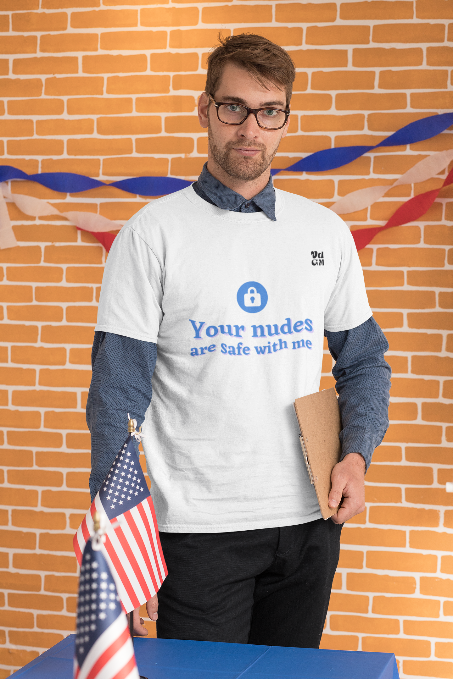 Camiseta Your Nudes are Safe with Me - Image 3